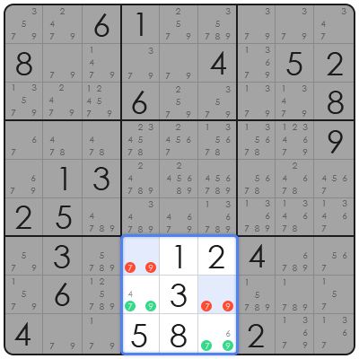 x wing strategy sudoku